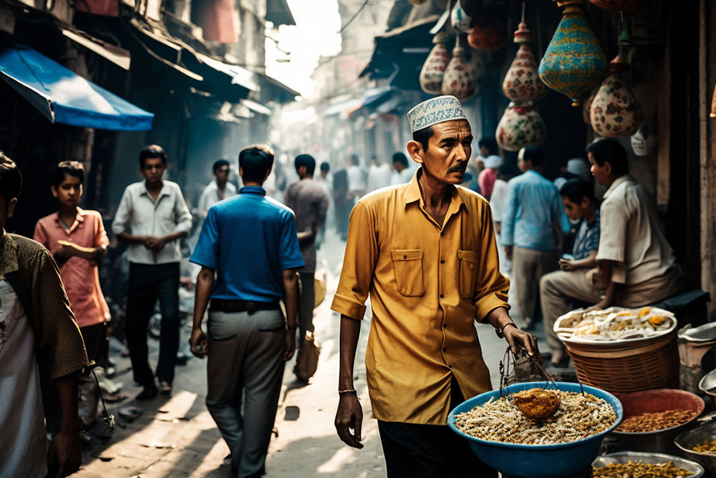 street market. mindful travel